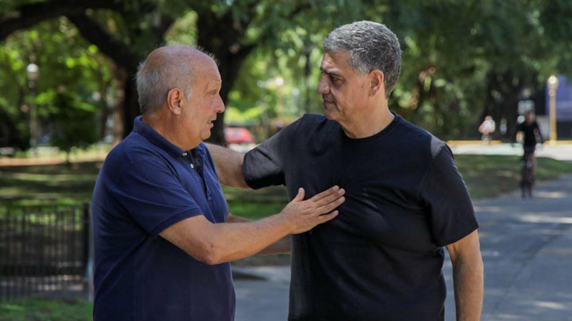 Hernan Lombardi con Jorge Macri