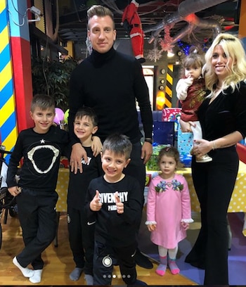 Maxi López y Wanda Nara