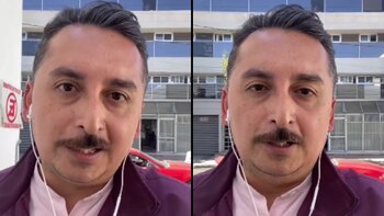 Jaime Carcaño, a quien agredió