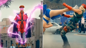 Ryu, Guile, Chun-Li, Cammy y M. Bison fueron algunos de los personajes representados en el homenaje.