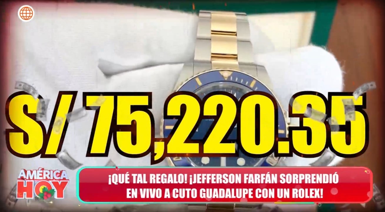 Jefferson Farfán y Cuto Guadalupe conmueven con escena familiar tras regalo de lujo en ‘La Manada’. Infobae Perú / Captura TV - América Televisión