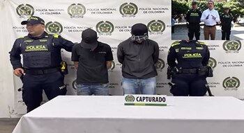 Los implicados fueron capturados por