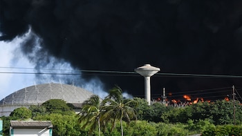 El incendio no está aún