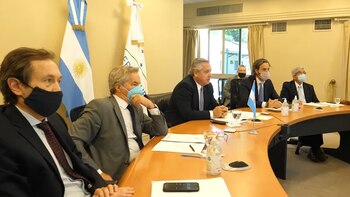 Alberto Fernández, Gustavo Beliz, Felipe