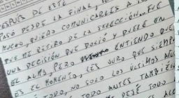 El debate sobre la tachadura de Messi en la carta con la que se despidió de la Selección: qué decía la palabra