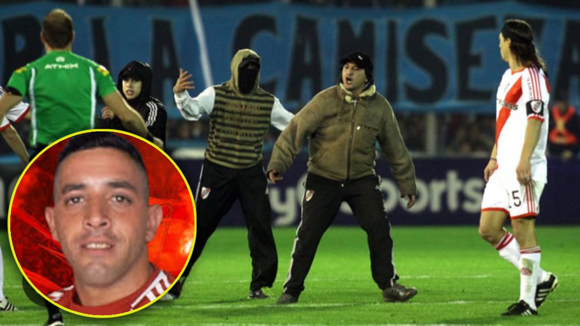 Mauro Ferreras, aquel día con capucha negra fue apodado