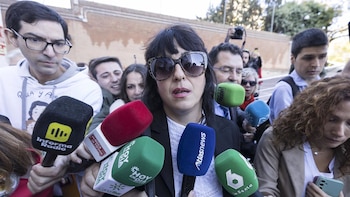 Juana Rivas y su hijo