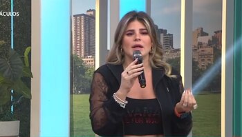 Macarena Vélez habla de Said Palao en programa 'América Hoy'.