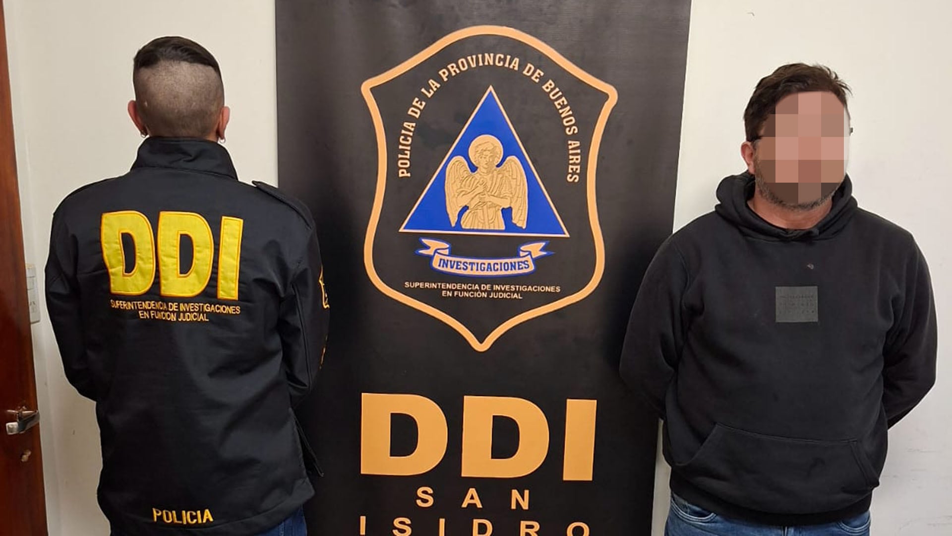 El sospechoso detenido