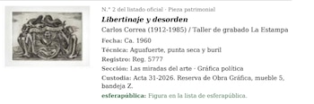 Entre las piezas incluidas en el inventario hay obras de artistas colombianos - crédito Ministerio de las Culturas