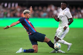 Araujo, en el amistoso de