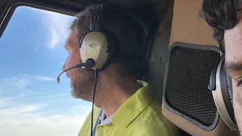 La emoción de Fernando Endigo de volver a volar tras el accidente