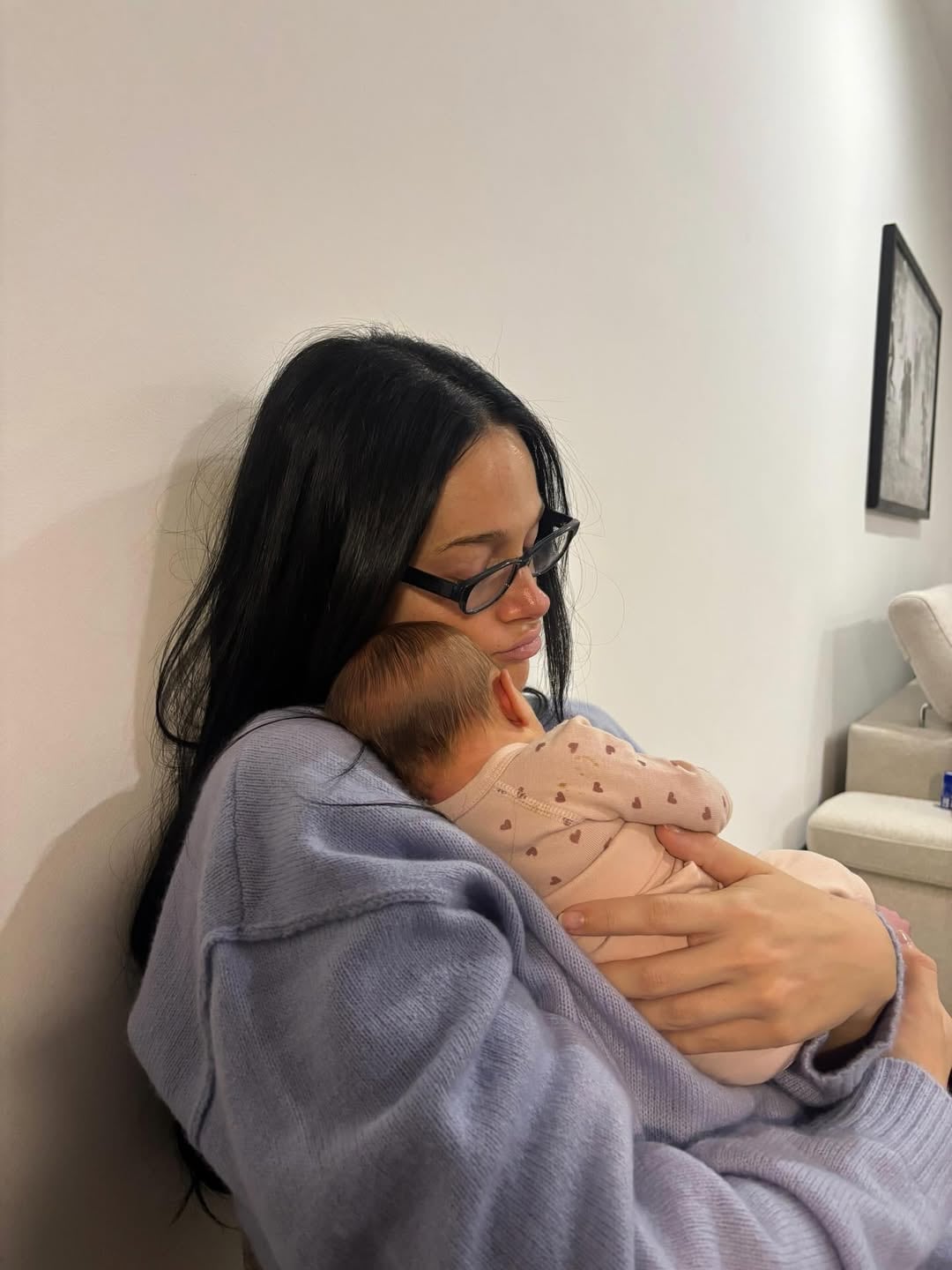 Oriana Sabatini juunto a su hija Gia