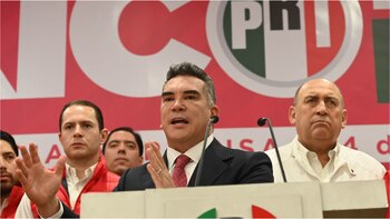 El líder nacional del PRI