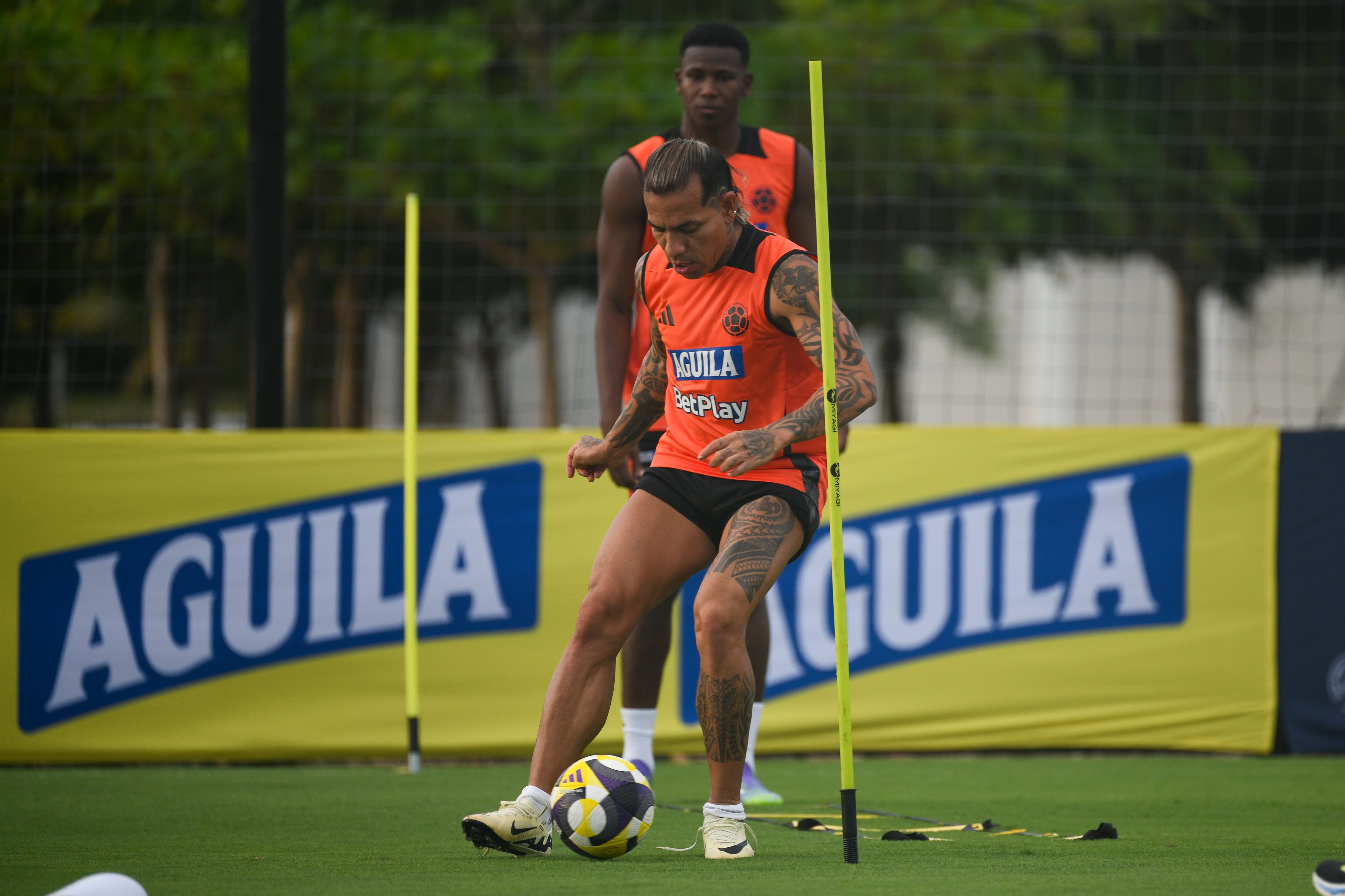 La sorpresiva convocatoria del delantero Dayro Mauricio Moreno a la selección Colombia generó una mayoritaria aprobación por parte de la opinión pública en el país - crédito Federación Colombiana de Fútbol