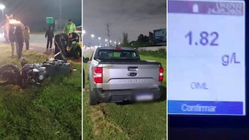 “Estoy hasta los huevos”: manejaba borracho, quiso evitar un control y atropelló a un policía en Berazategui
