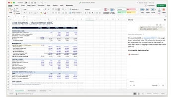 Claude en Excel
