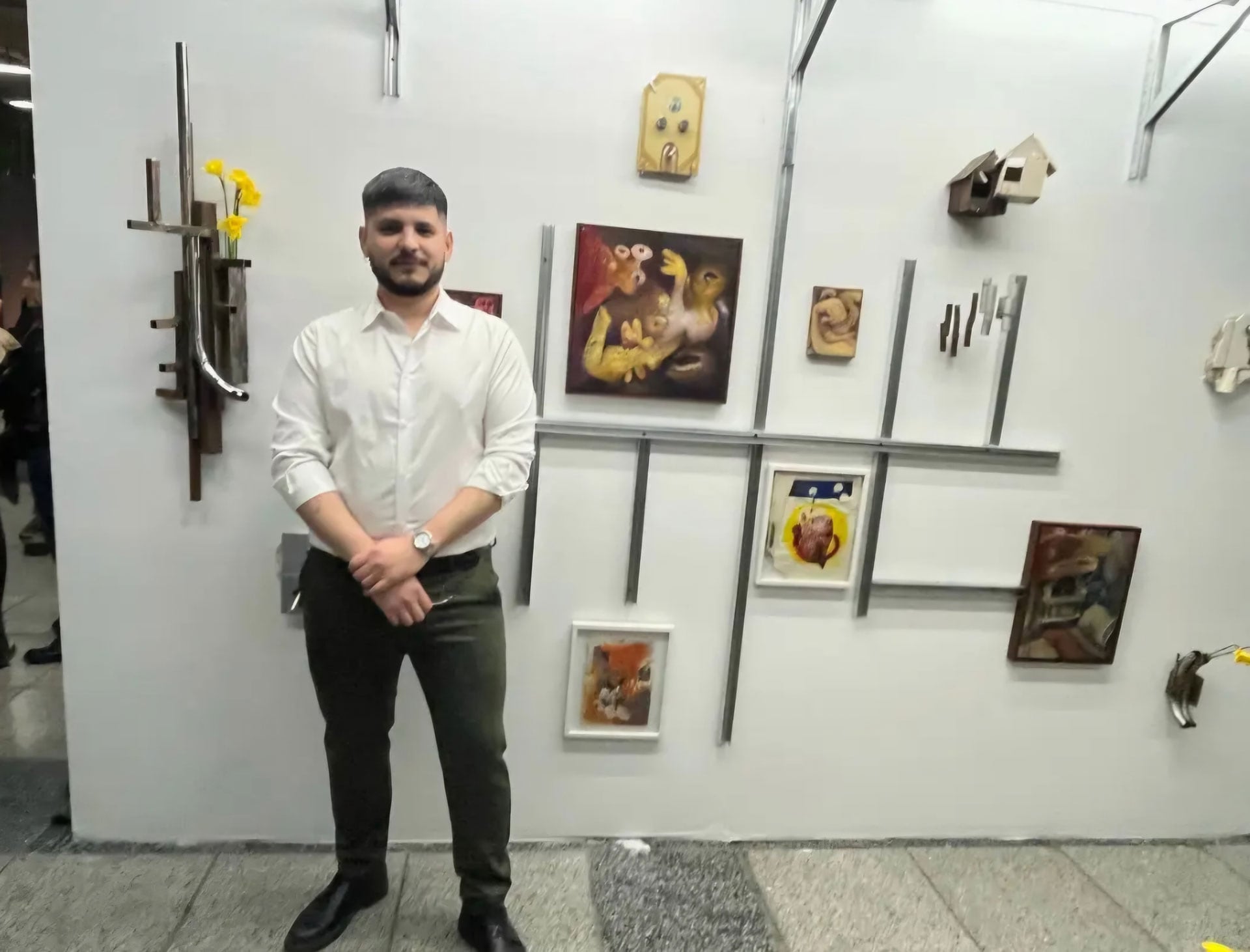 Una pieza de Carlos Gutiérrez presentada por Sentimental Espacio pasó a formar parte de la colección del Museo Petorutti