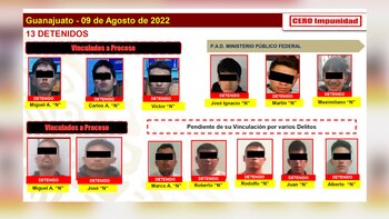 La mayoría de los capturados