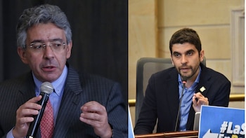 Enrique Gómez y Hernán Cadavid