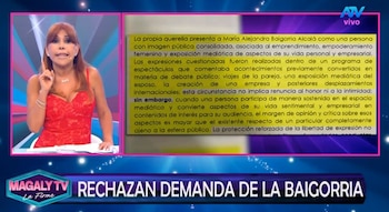 Magaly Medina celebra decisión judicial y resalta defensa de la libertad de expresión: “Una lección de ética profesional”. Captura: Magaly TV La Firme.