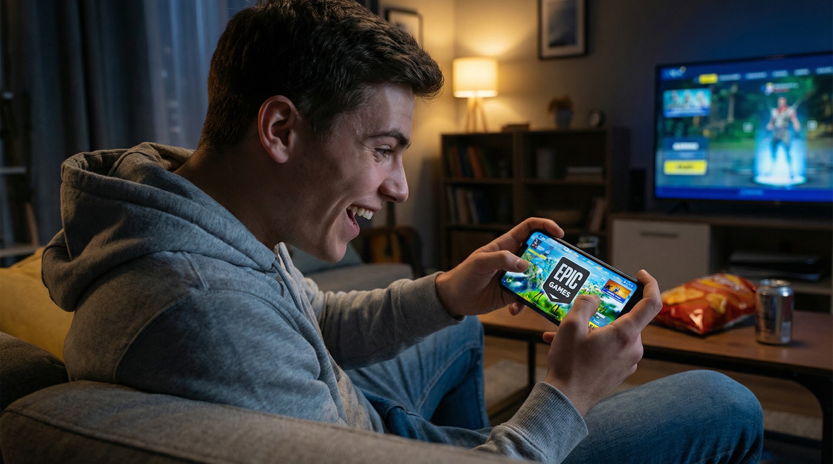 La aplicación móvil de la Epic Games Store está disponible para Android en todo el mundo y para iOS exclusivamente en la Unión Europea. (Imagen Ilustrativa Infobae)