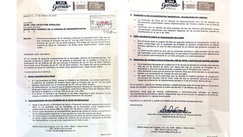 La vicepresidenta de Cámara indicó