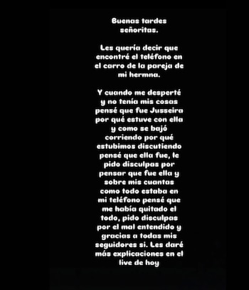 La acusación inicial contra Moca