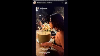 El cumpleaños de Kardashian reúne