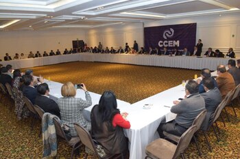 La precandidata del PRI al