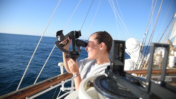 Durante el viaje de instrucción