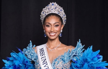 Ante la gravedad de los ataques por su color de piel y apariencia al natural, la histórica Miss Universo 2023, Sheynnis Palacios, rompió el silencio con una tajante defensa pública en favor de su compatriota (Cortesía: Jasmine Blanford).