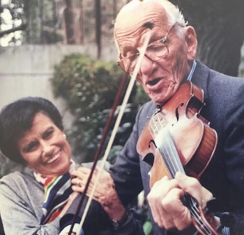 Los abuelos de Joaquín Levinton