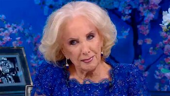 Mirtha Legrand fue lapidaria con