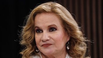 Lucía Galán se emocionó al