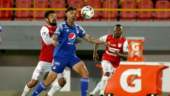 Millonarios striker suffered a traffic