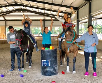 El chico con parálisis cerebral