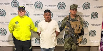 Un dispositivo especial permitió el arresto del señalado justo al salir de una cita odontológica, hecho que dificulta la manipulación de organizaciones sociales por parte del grupo delictivo - crédito Sijin