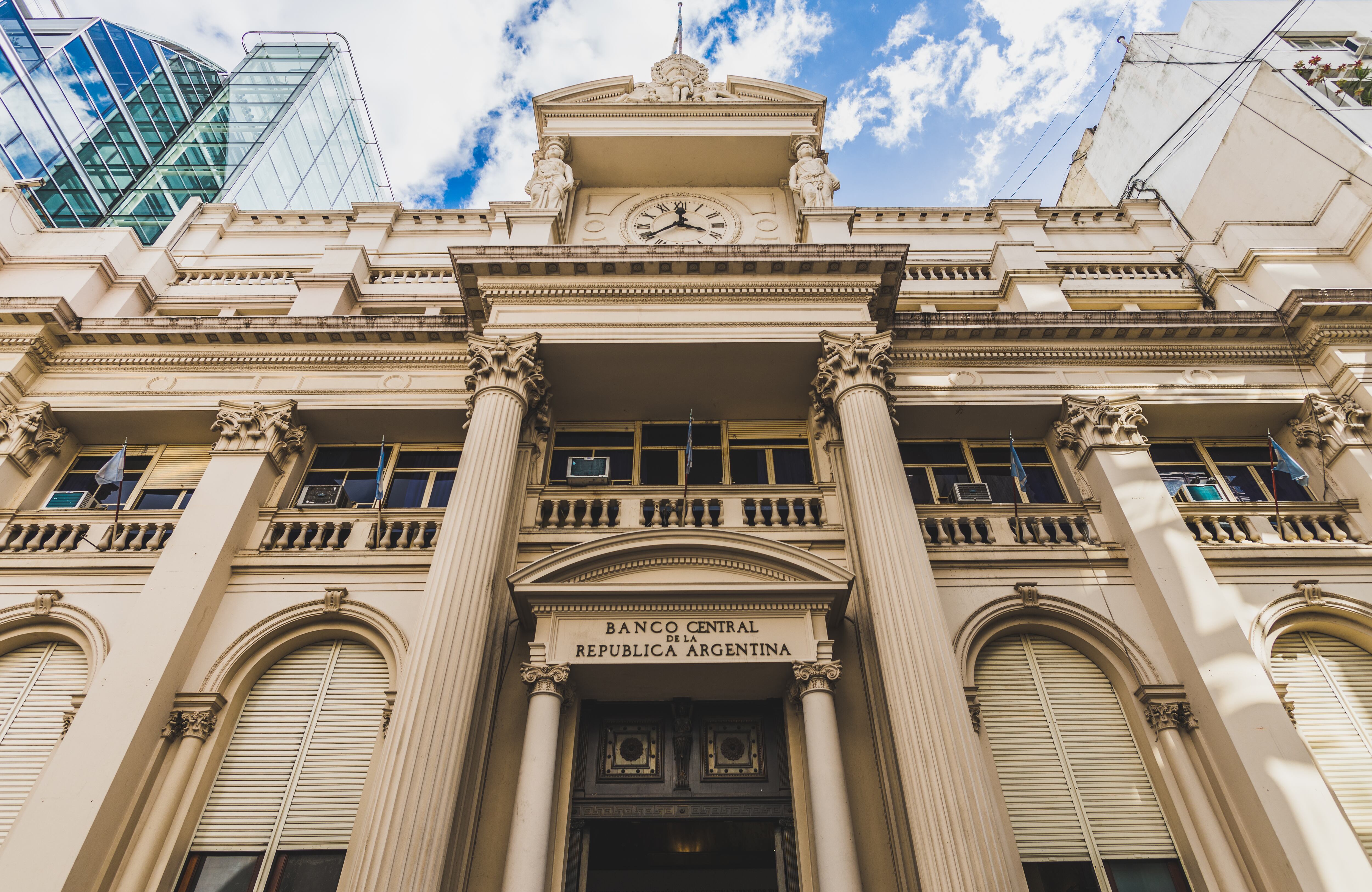 Fachada del Banco Central de la Argentina
(Foto: Shutterstock)