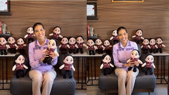 ‘Geraldinita’, la muñeca que lanzó Geraldine Ponce al estilo AMLO