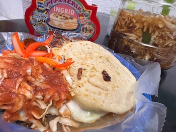 El Vapor de la Pupusa simboliza el arraigo de la tradición de Olocuilta y El Salvador. (Foto: Henry Heredia / Infobae)