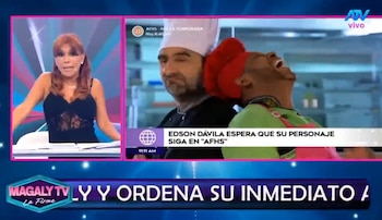 ¿Quién ayudó a Edson Dávila a convertirse en ‘Giselo’? El papel de Gisela Valcárcel en su carrera. Captura: Magaly TV La Firme.