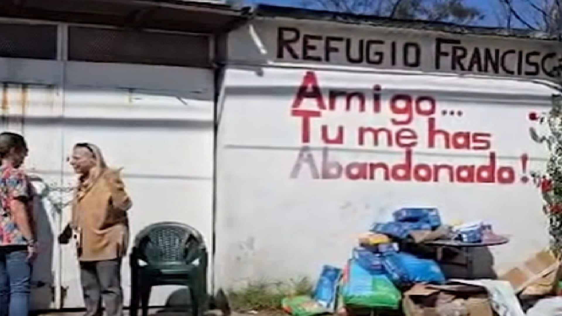 Refugio Franciscano desalojo Alcaldía Cuajimalpa CDMX (Especial)