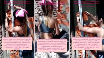 Daniela antes de entrar a