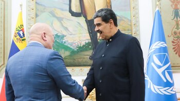 El dictador Nicolás Maduro se