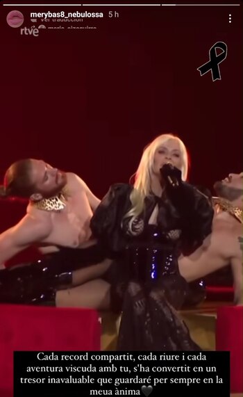 Captura de la dedicatoria de