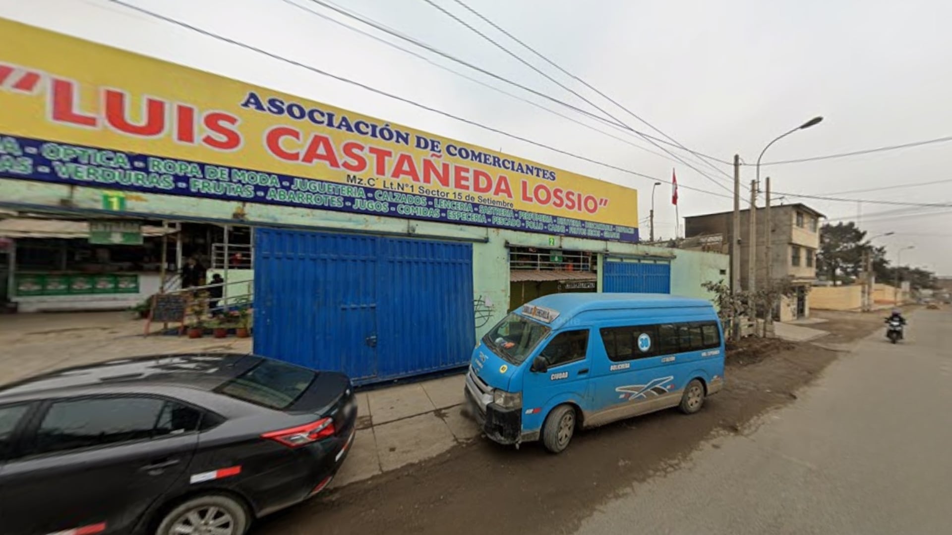 Cofopri entregó el título de propiedad número 850.000 en Lima Metropolitana a las comerciantes del mercado Luis Castañeda Lossio, ubicado en Pamplona Alta, San Juan de Miraflores, lo que les brinda seguridad jurídica y acceso a financiamiento. (Google Maps)