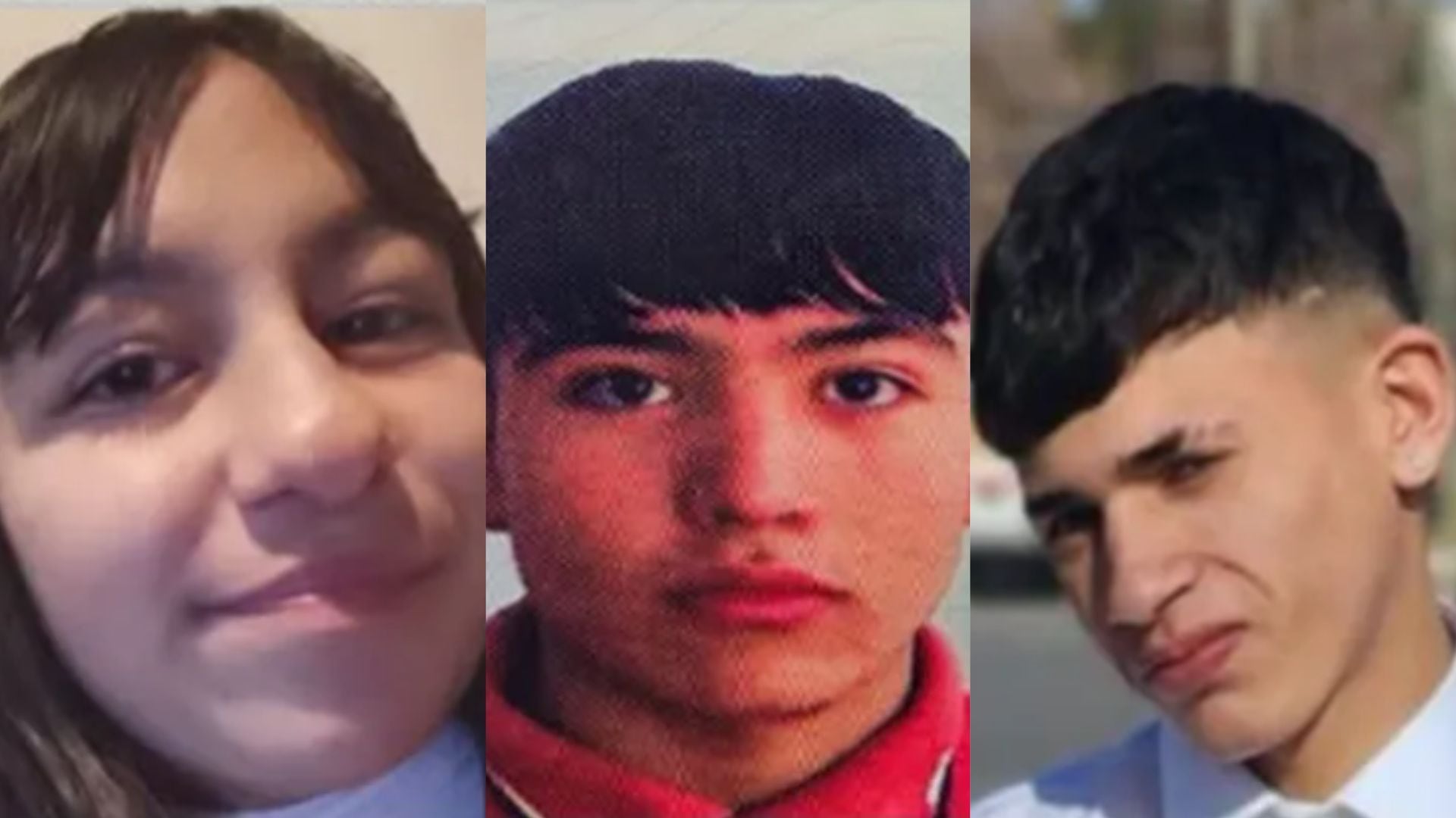 Se trata de tres adolescentes de 14, 16 y 17 años cuya búsqueda moviliza a fuerzas policiales y a la comunidad neuquina bajo el sistema de Alerta Nati
