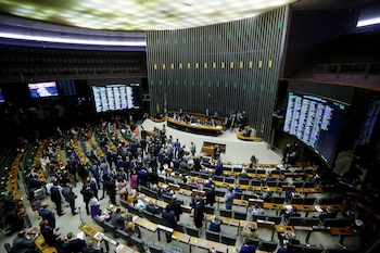La Cámara de Diputados de Brasil. Foto: REUTERS/Adriano Machado