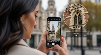 Zoom digital - zoom óptico - cámara - tecnología - 8 de abril